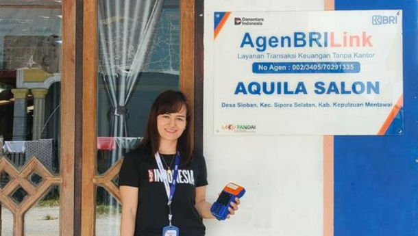 Perempuan Tangguh Ini Hadirkan Akses Keuangan Lewat AgenBRILink Hingga Mentawai