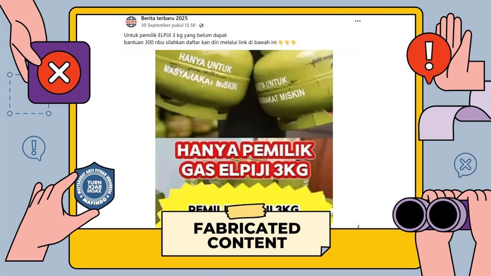 Waspada Penipuan! Tautan  Pendaftaran Bantuan Tunai untuk Pemilik Gas LPG 3 Kg 