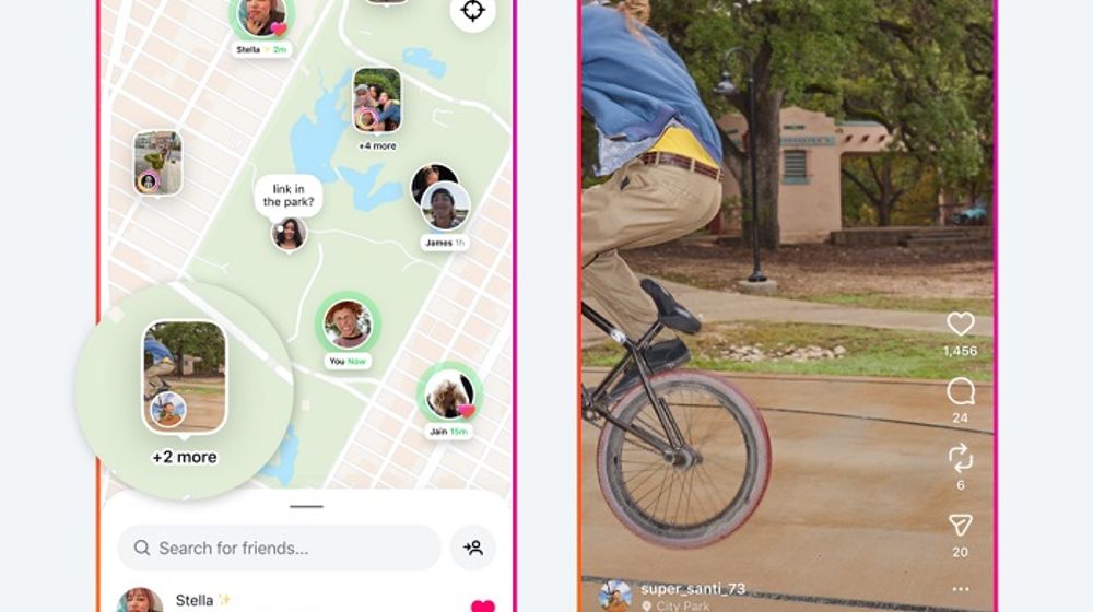 Fitur Instagram Map.