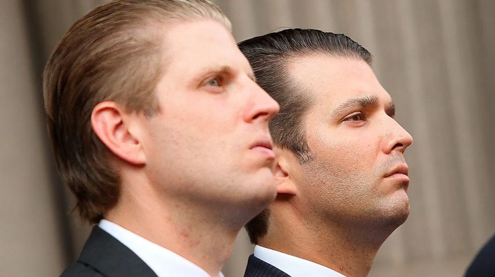 Eric Trump dan Donald Trump Jr.