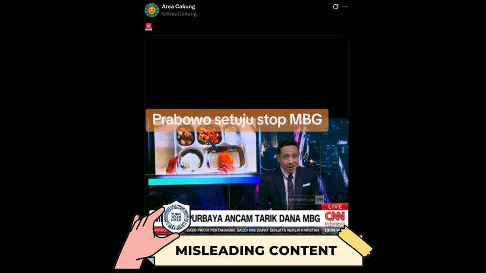 Tidak Benar: Prabowo Setuju Berhentikan Program Makan Bergizi Gratis  