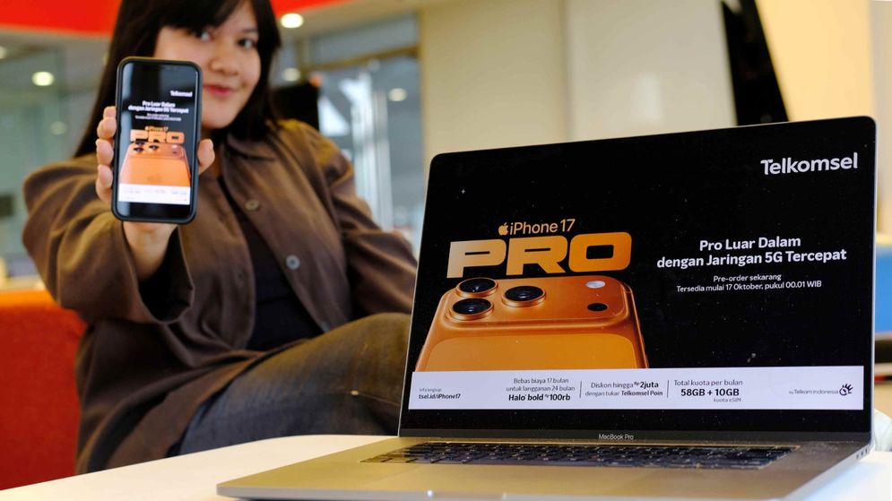 Telkomsel Hadirkan Pre-Order iPhone 17 Series Paket Bundling Halo+