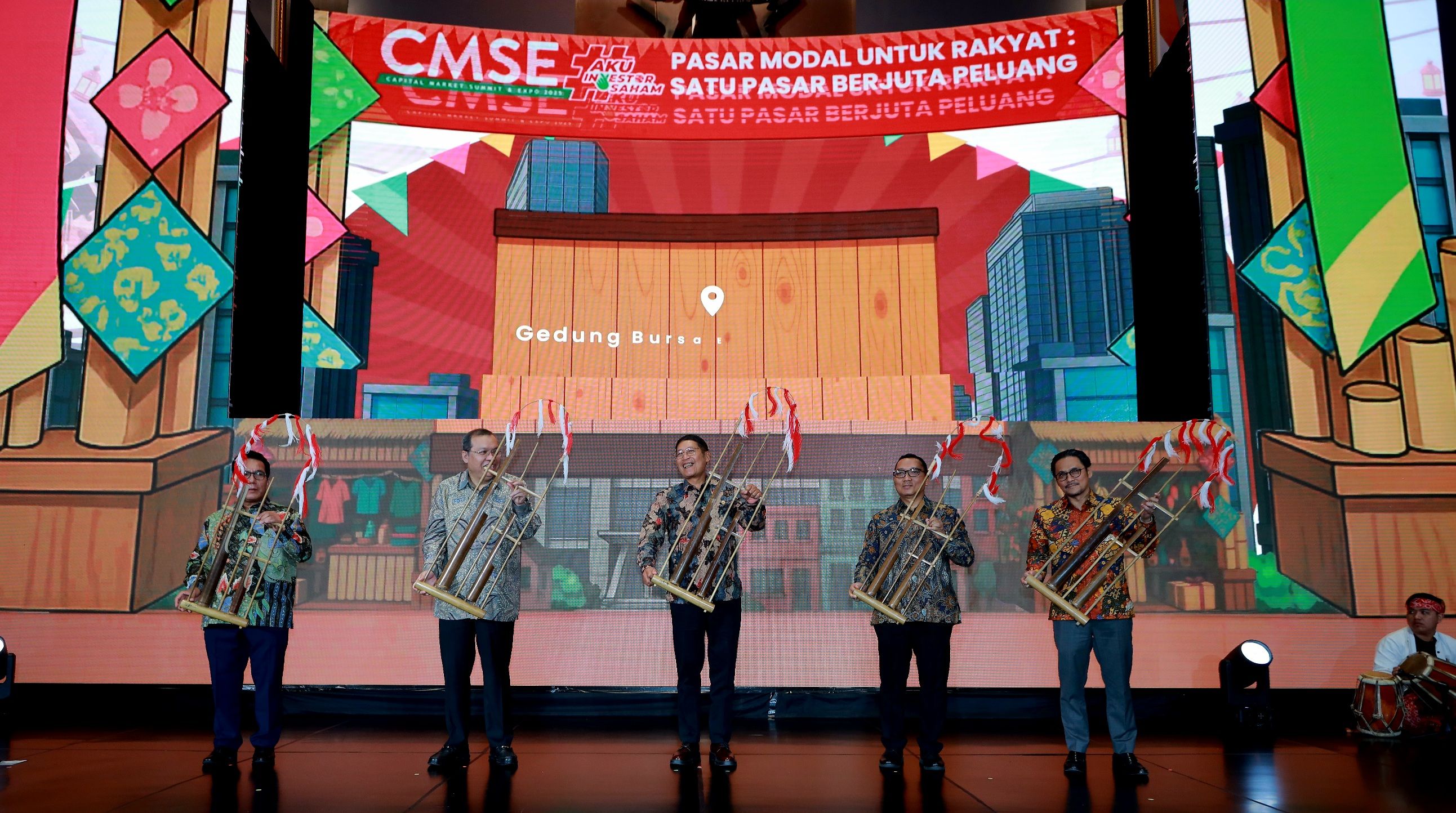 BEI bersama KPEI, KSEI dan OJK kembali menyelenggarakan CMSE 2025 pada 17-18 Oktober 2025 di Main Hall BEI, Jakarta
