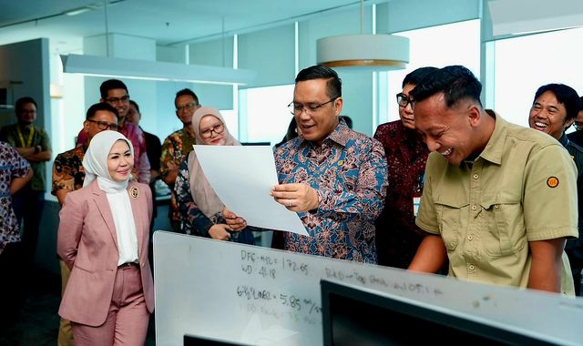  PGN Saka menerima kunjungan kerja Direktur Utama Pertamina Simon Aloysius Mantiri