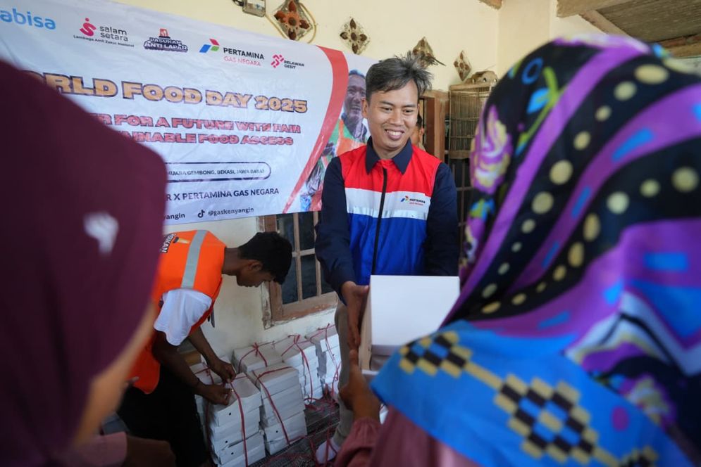 PGN Peringati Hari Pangan Dunia 2025 Bersama Warga Pesisir Muara Gembong