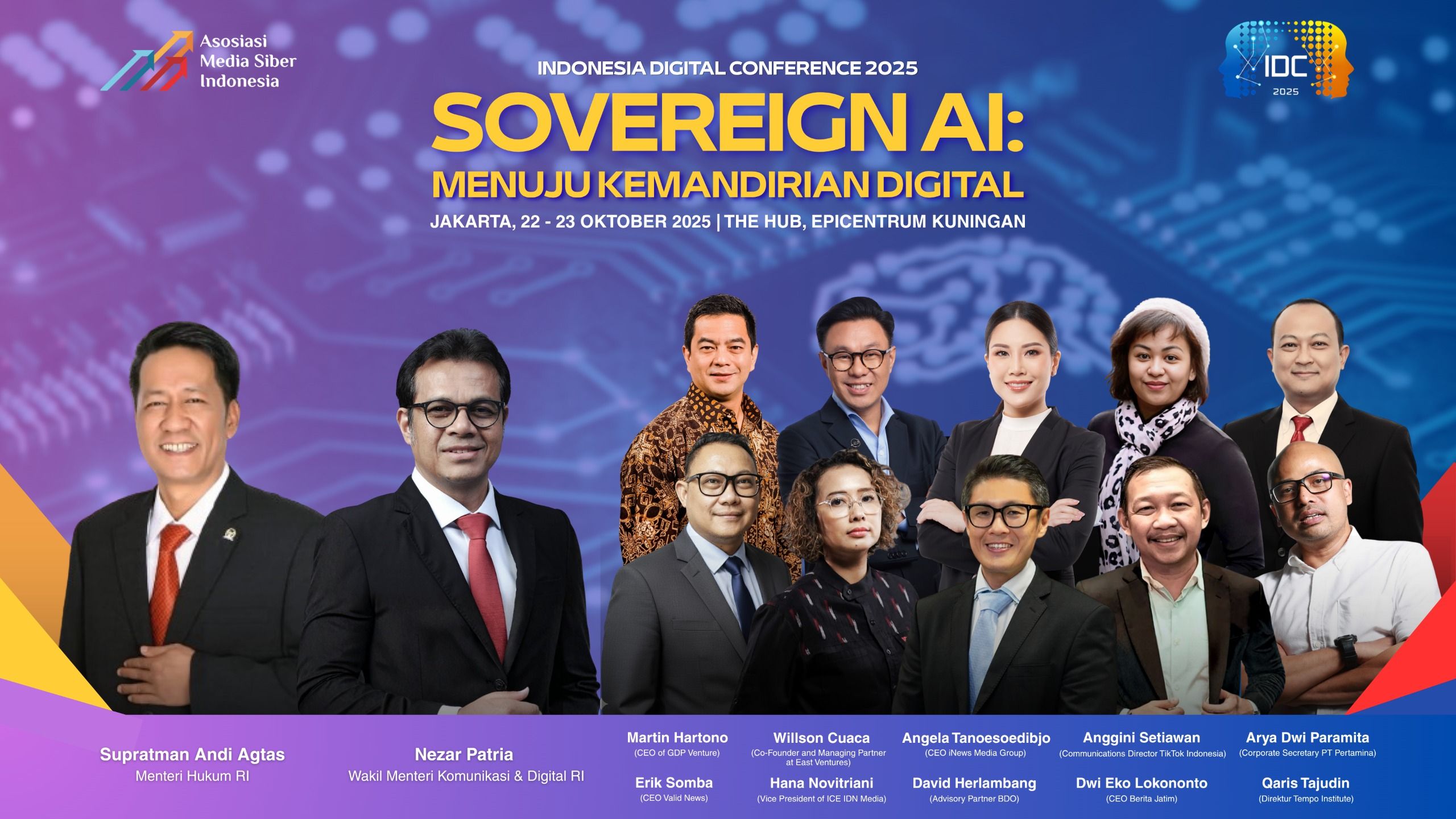 AMSI Angkat Isu Kedaulatan AI di Indonesia Digital Conference 2025