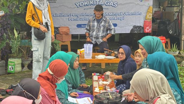 BRI Peduli Dorong Kesadaran Lingkungan Lewat Edukasi Pengolahan Minyak Jelantah di Bogor