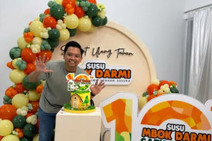 Dhony Pratama Pendiri Susu Mbok Darmi