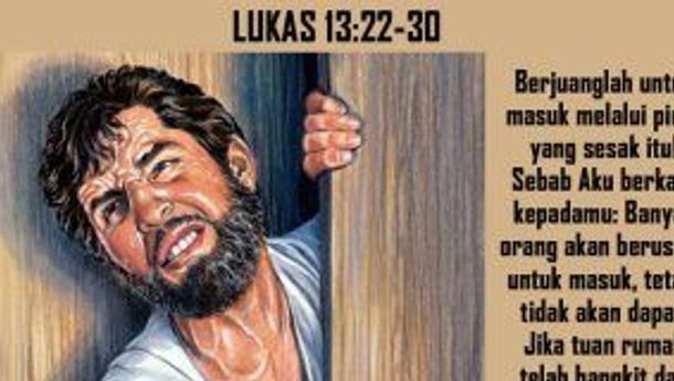 Bacaan Liturgi, Rabu, 29 Oktober 2025: Berjuanglah untuk Masuk Melalui Pintu yang Sempit