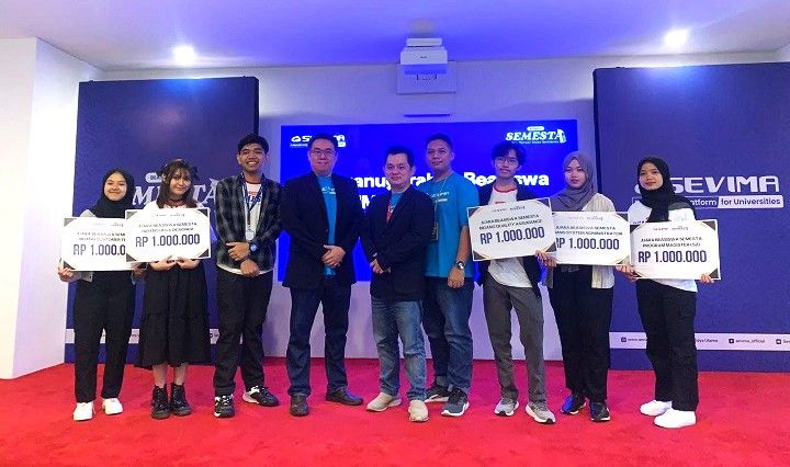 Ini Enam Siswa Peraih Beasiswa Semesta SEVIMA 2025