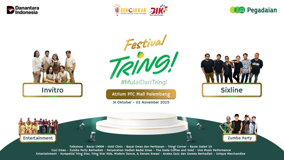    Hadir dan Saksikan Pegadaian Festival Tring!   #mulaidaritring! di PTC Mall