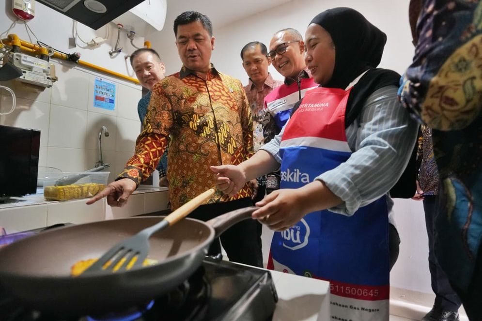PGN Resmikan Penyaluran Perdana Gas Bumi ke Wisma Atlet, Wujudkan Energi Bersih di Area Rusun