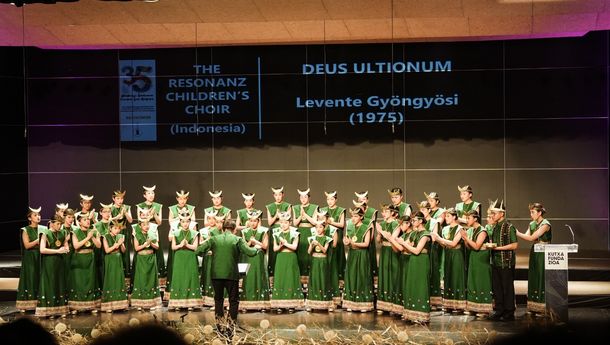 Paduan Suara Anak Indonesia Bawa Lagu Benggong dari Manggarai, Flores pada Kompetisi Dunia di Spanyol
