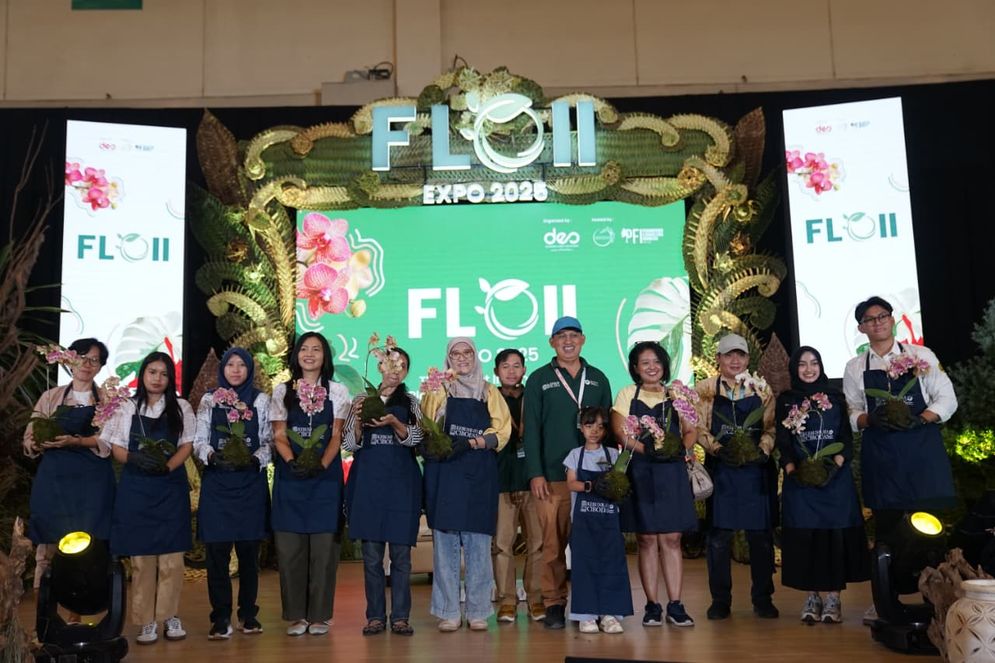 BRI Jadi Bagian dari FLOII Expo 2025, Pameran Tanaman Hias Terbesar di Indonesia