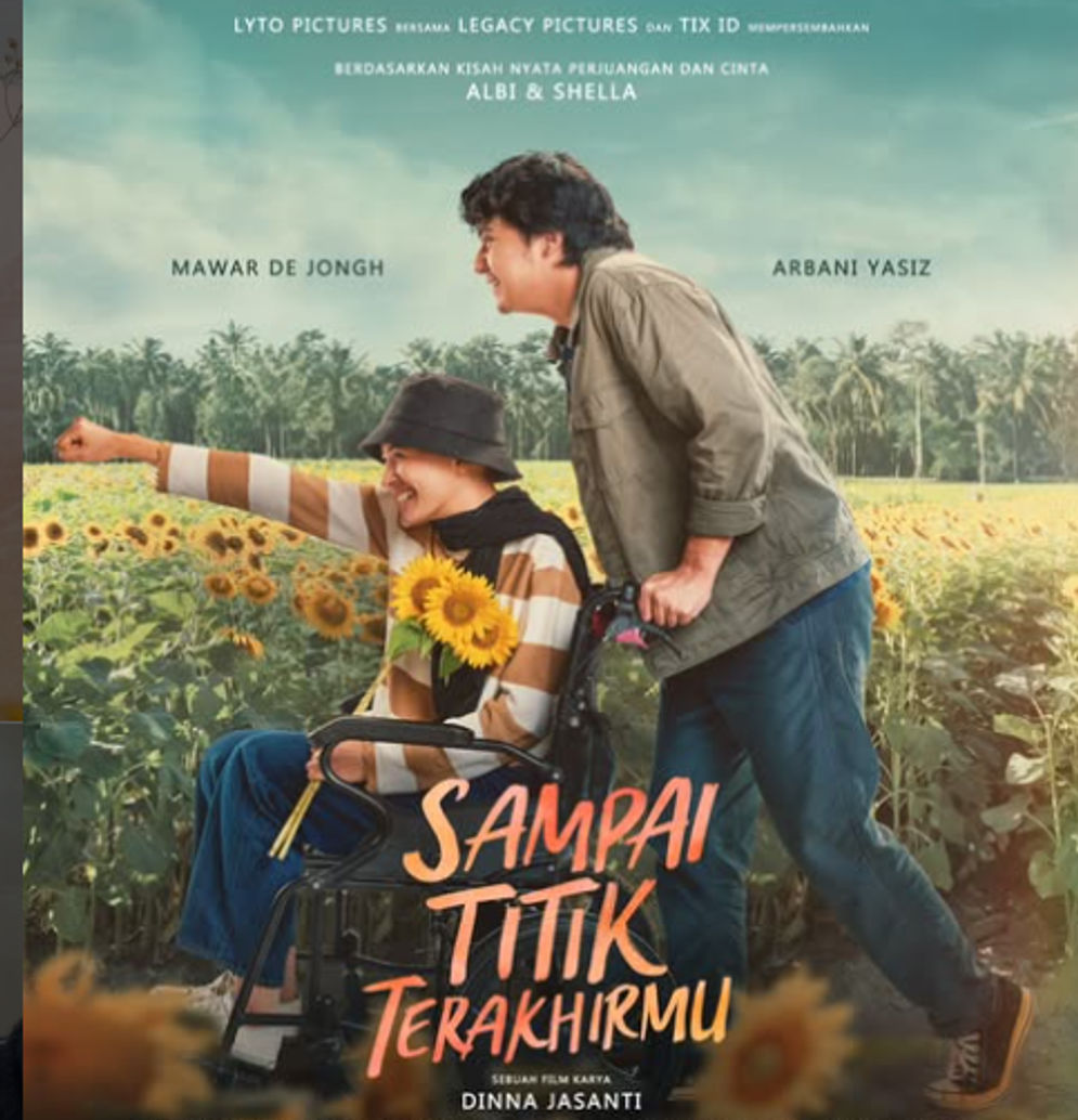 Film Sampai Titik Terakhirmu dibintangi Arbani Yasiz dan Mawar de Jongh.