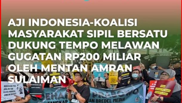 Dukung Tempo Lawan Gugatan Mentan Amran Sulaiman, Akun Instagram dan Website WongKito.co Dapat Serangan Buzzer