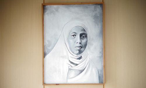 Lukisan Rahmah El Yunusiyah.