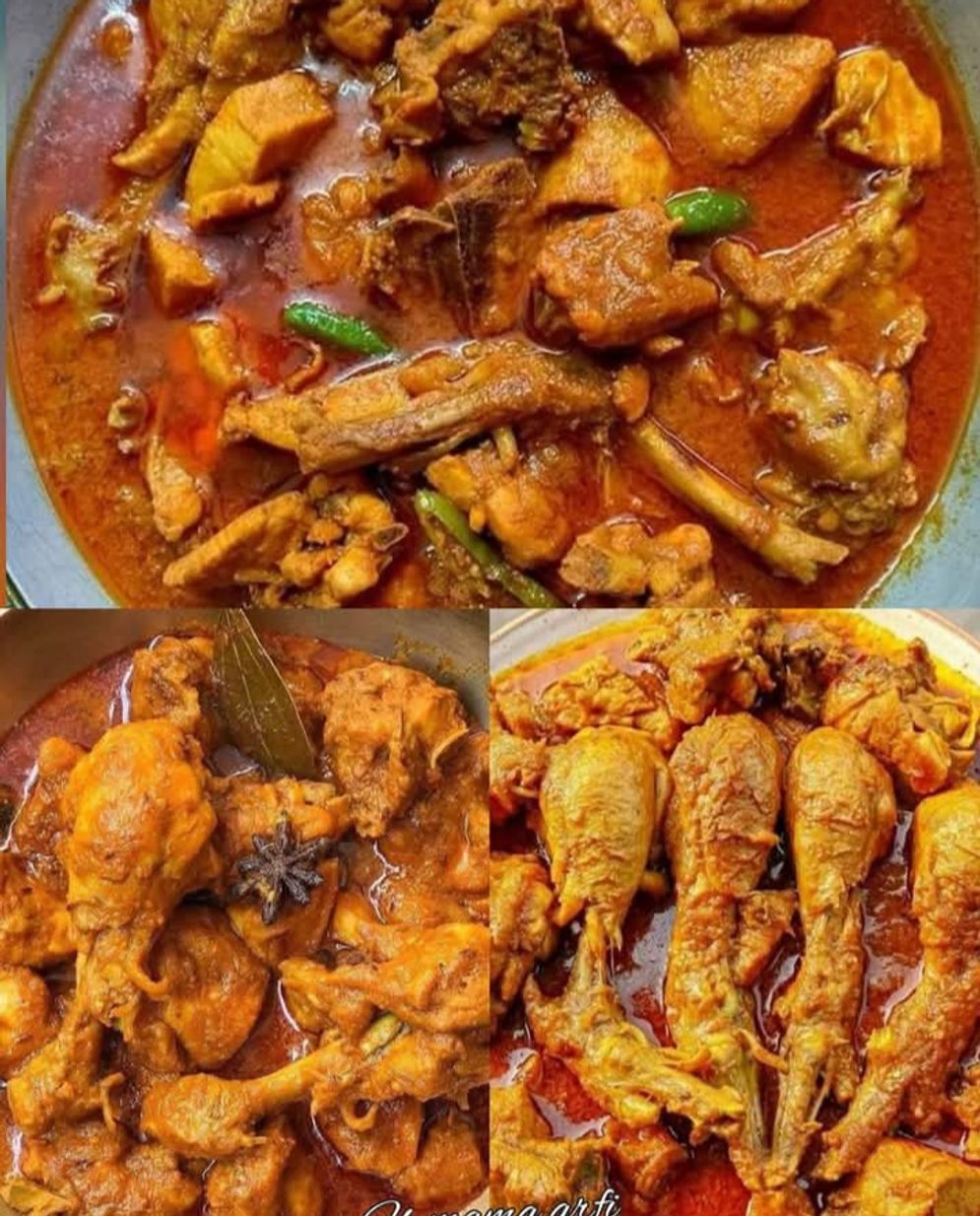 Kari Ayam Kuah Merah 