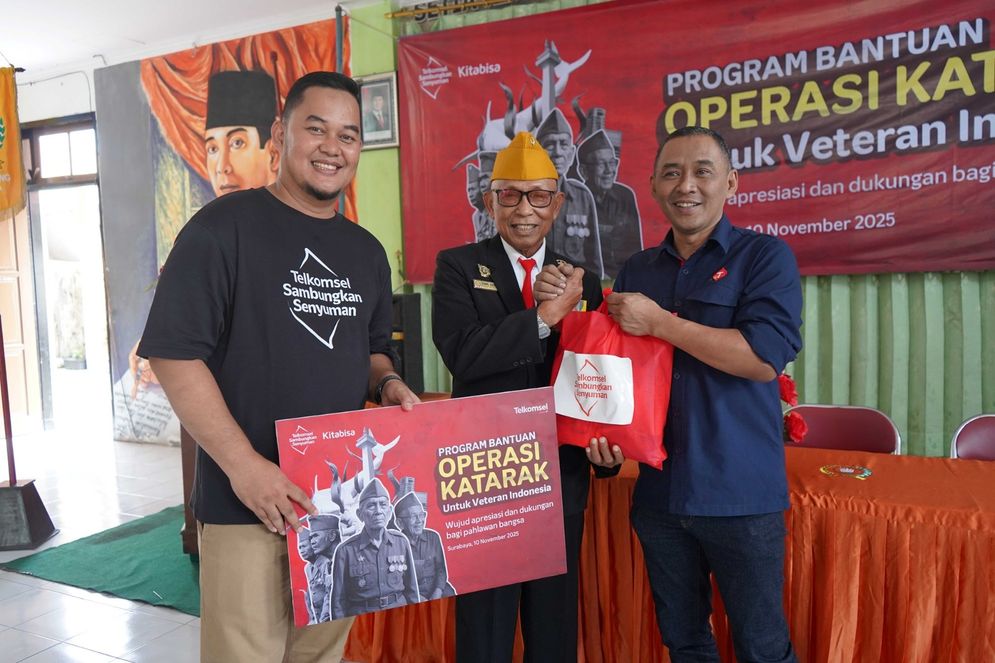 Telkomsel dan Kitabisa Laksanakan Visi untuk Pahlawan, Wujudkan Operasi Katarak bagi Veteran