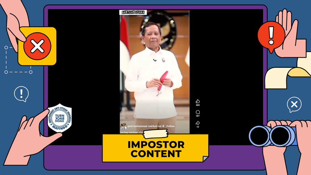 Waspada Video Penipuan: Mahfud MD Berbagi Bantuan Dana