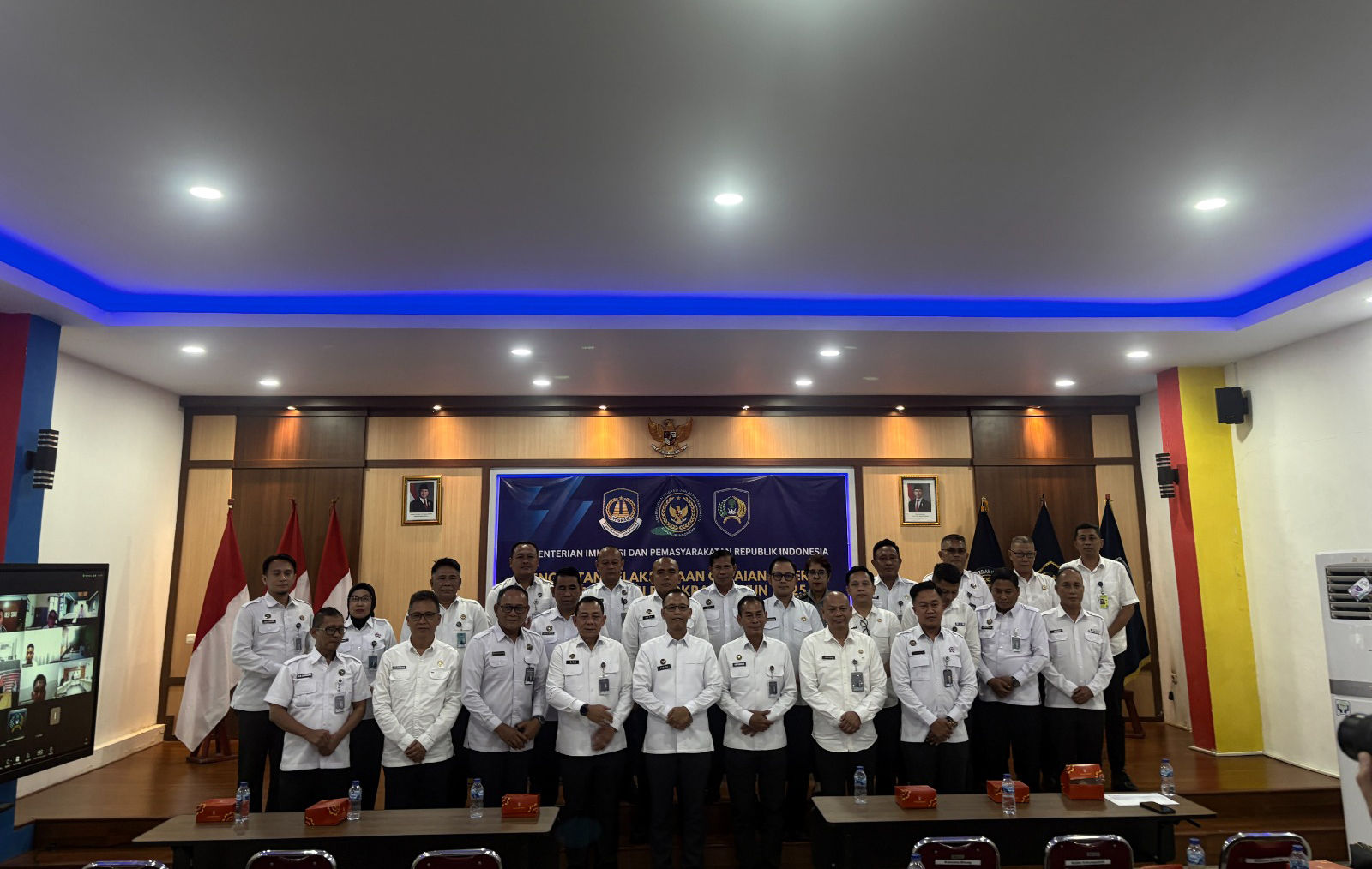 Kegiatan pengarahan dari Staf Khusus Menteri IMIPAS. 