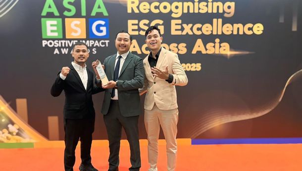 PLN Nusantara Power UP Bandar Lampung Raih Asia ESG Positive Impact Award 2025