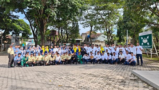 PLN Nusantara Power UP Bandar Lampung Upacara Peringatan Hari Listrik Nasional ke-80