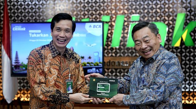 Citilink dan BCA beri kemudahan kepada nasabah dan pelanggan setia dengan program penukaran reward menjadi LinkMiles