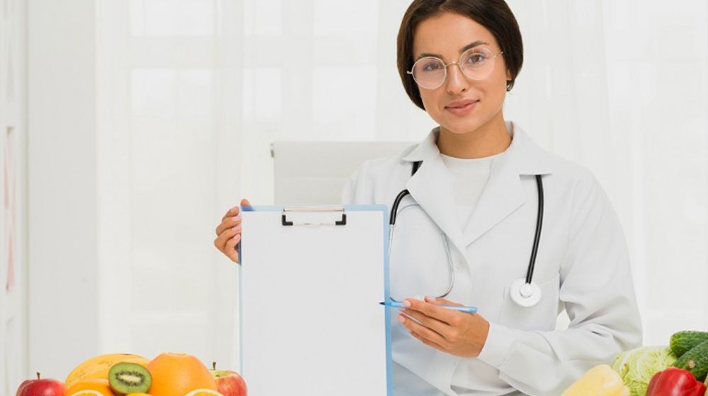 Ilustrasi seorang ahli gizi.