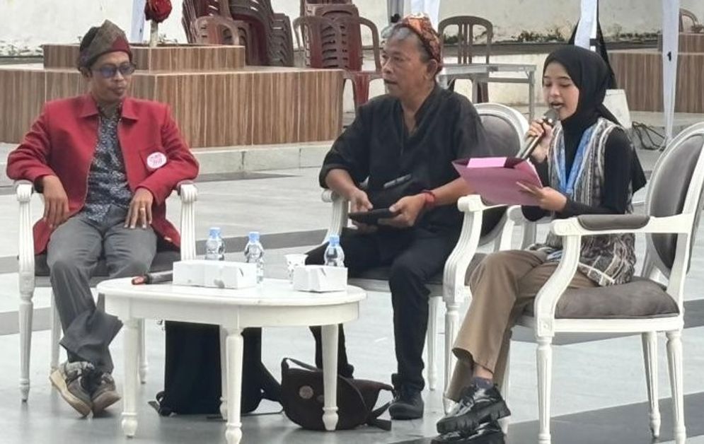  Workshop Lagu Ratu Sinuhun di Pekan Seni Palembang