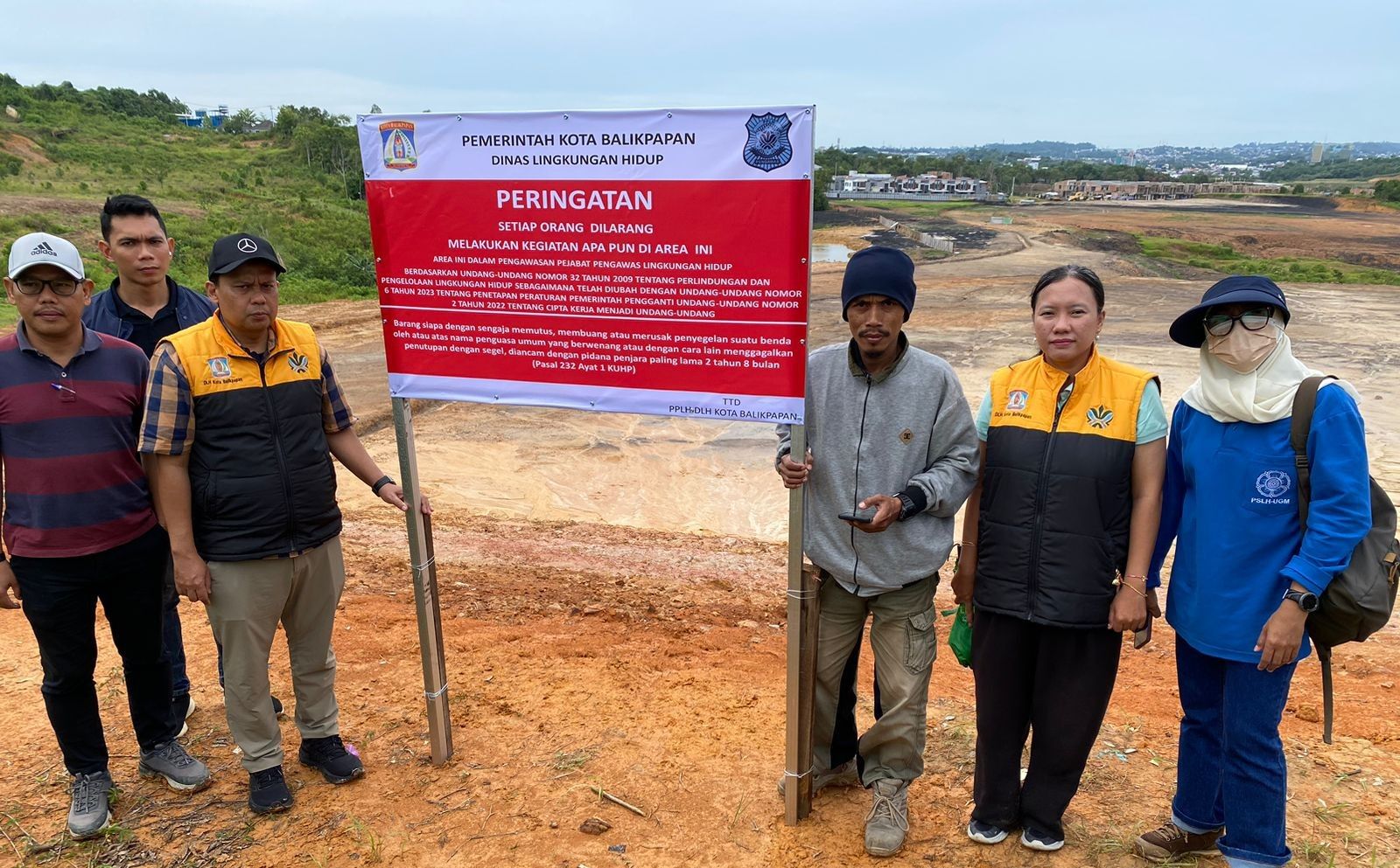 DLH Hentikan Aktivitas di Lokasi Kubangan Graha Indah