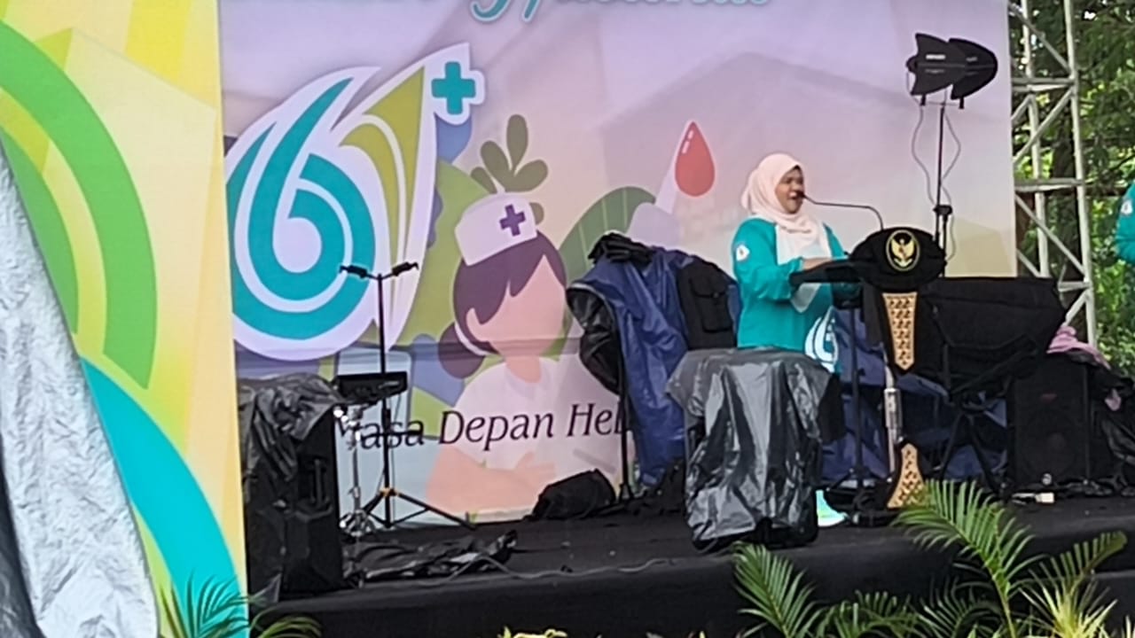 Kepala Dinkes Balikpapan, Alwiati menyebut Kesadaran Cek Kesehatan Rendah, HKN 61 Jadi Pengingat 
