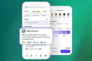 Aplikasi trading kripto Pluang.