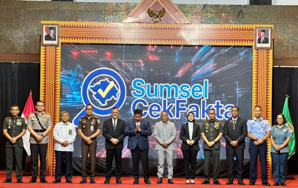 Pemprov Sumsel Luncurkan Website Cek Fakta