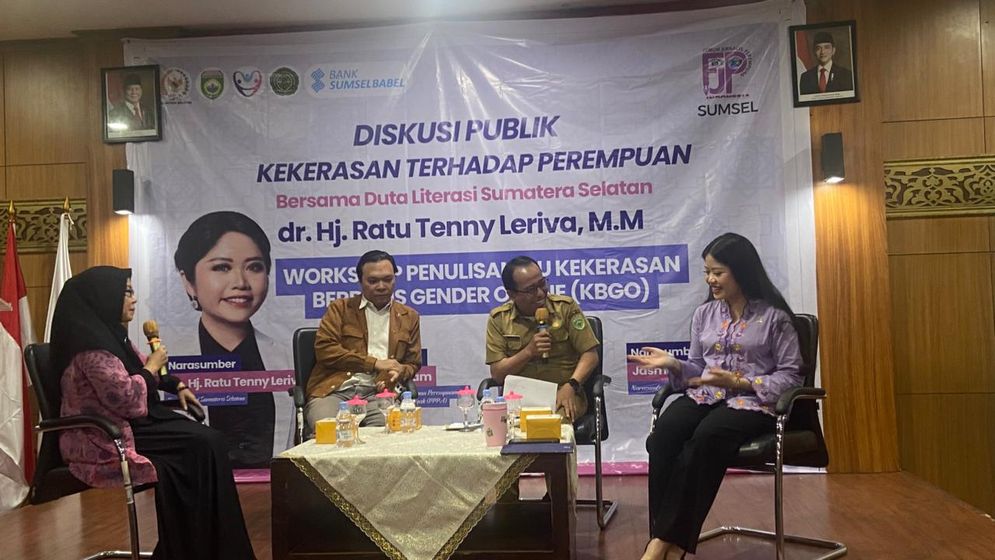Bareng Anggota DPD RI Ratu Tenny, FJPI Sumsel Ajak Publik Bedah Isu KBGO