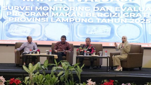 BPS Lampung Gelar Rakorda Survei Monev MBG Tahap II, Perkuat Akurasi Data Program Makan Bergizi Gratis
