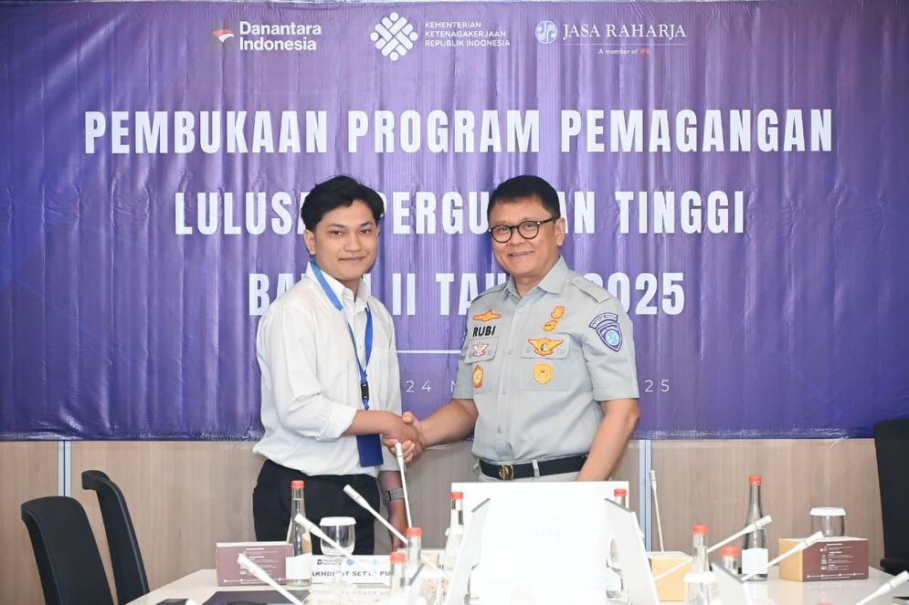 Jasa Raharja Dukung Penguatan Kompetensi SDM Lewat Program  Pemagangan Lulusan Perguruan Tinggi Tahun 2025  