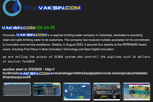 Funksec menawarkan akses SCADA pipa air minum dalam FunkBID.