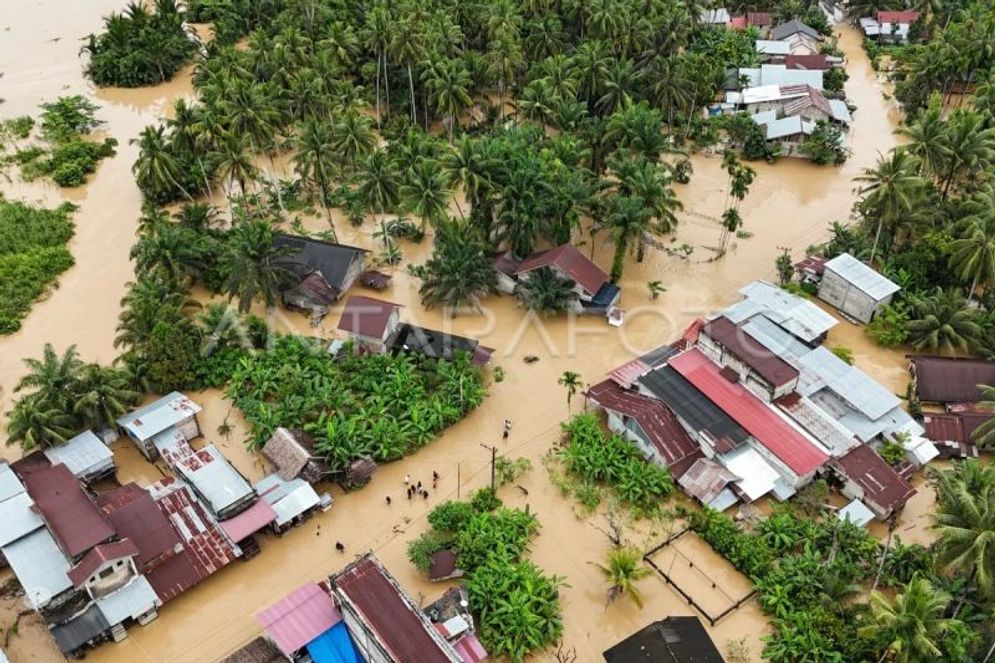 Banjir Sumatera:  174 Meninggal Dunia dan 79 Hilang  