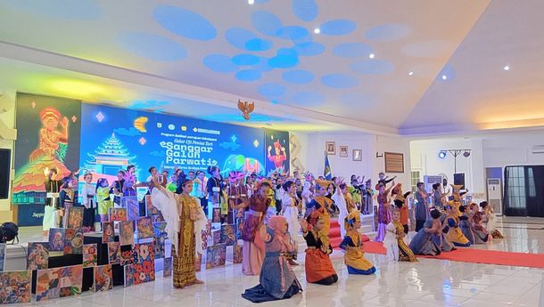 Sanggar Galuh Parwati Sukses Gelar Uji Pentas Tari di Pesawaran