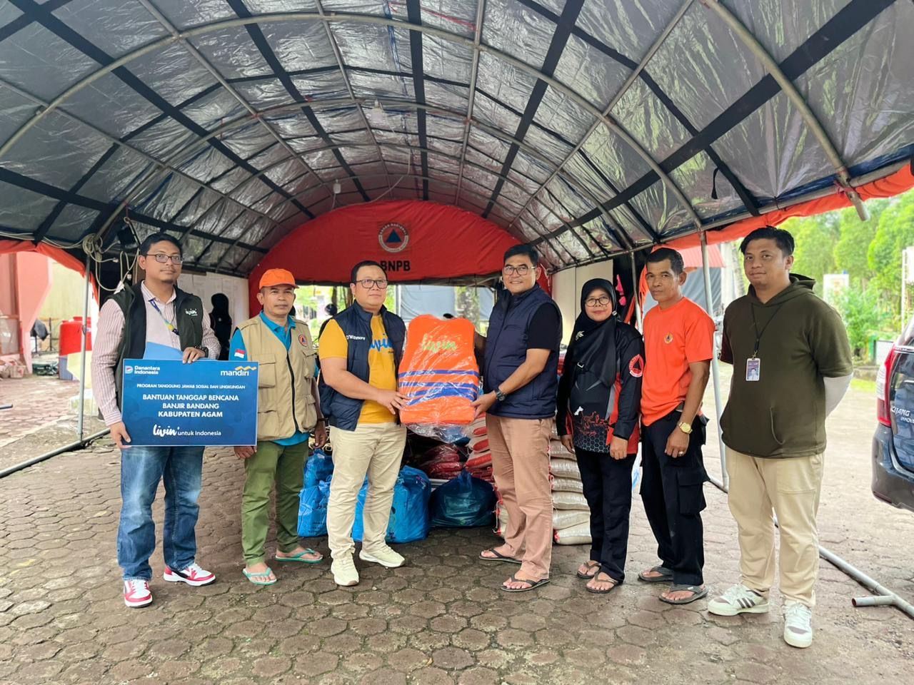 Bank Mandiri Hadir untuk Sumatera, Ribuan Bantuan Kemanusiaan Disalurkan bagi Warga Terdampak Bencana