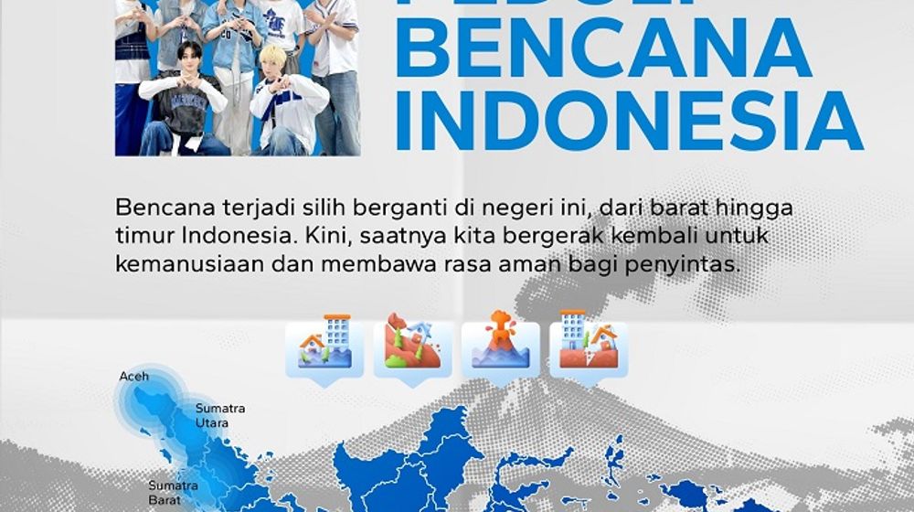Fanbase ENHYPEN Indonesia melalui ENHYPEN HUMANITY membuka donasi untuk Sumatra. 