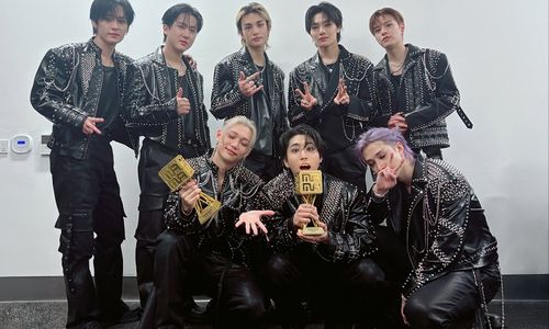 Boy group K-pop Stray Kids.