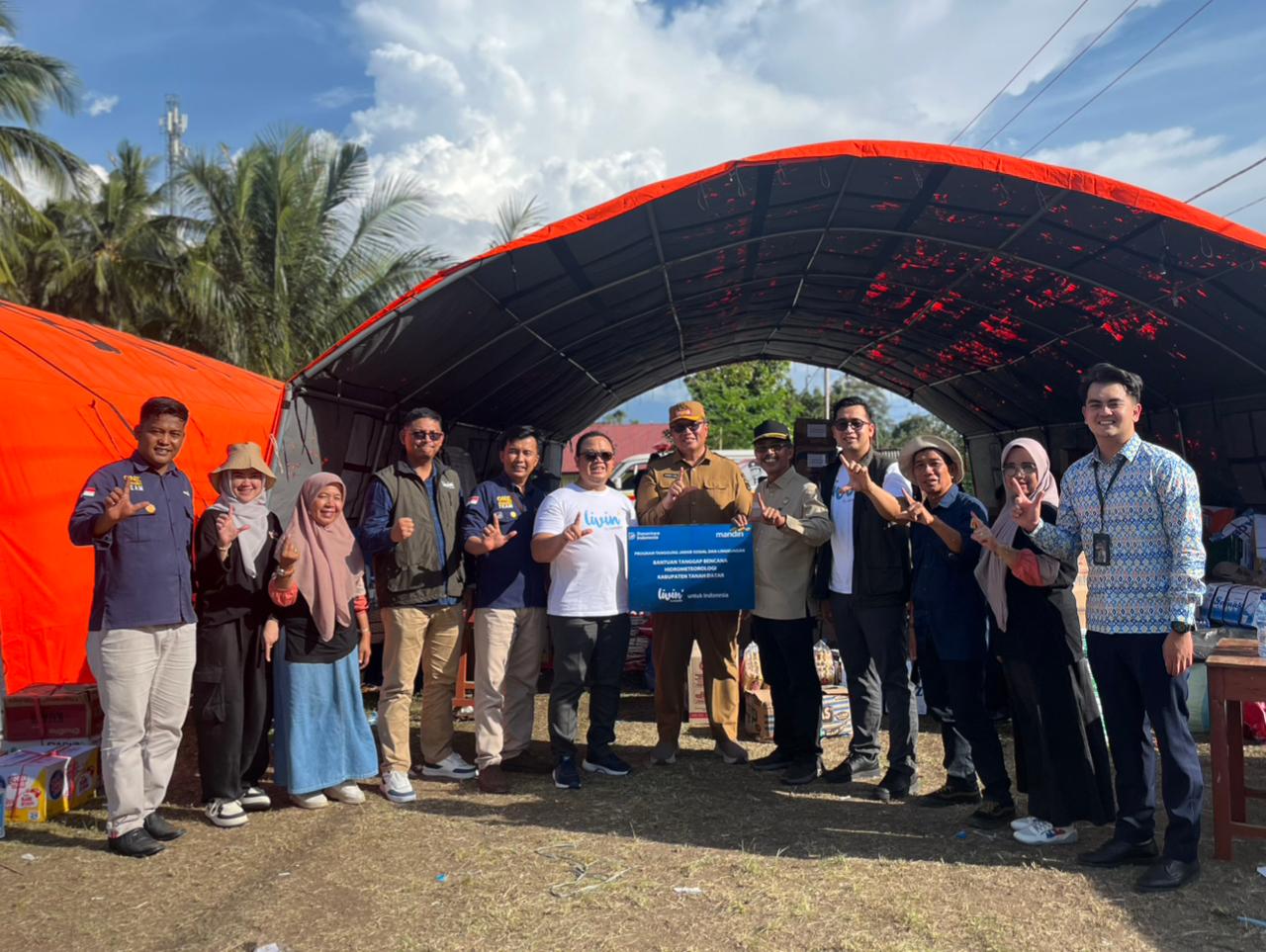 Bank Mandiri Percepat Distribusi 67.000 Paket Bantuan Bencana untuk Warga Sumatera