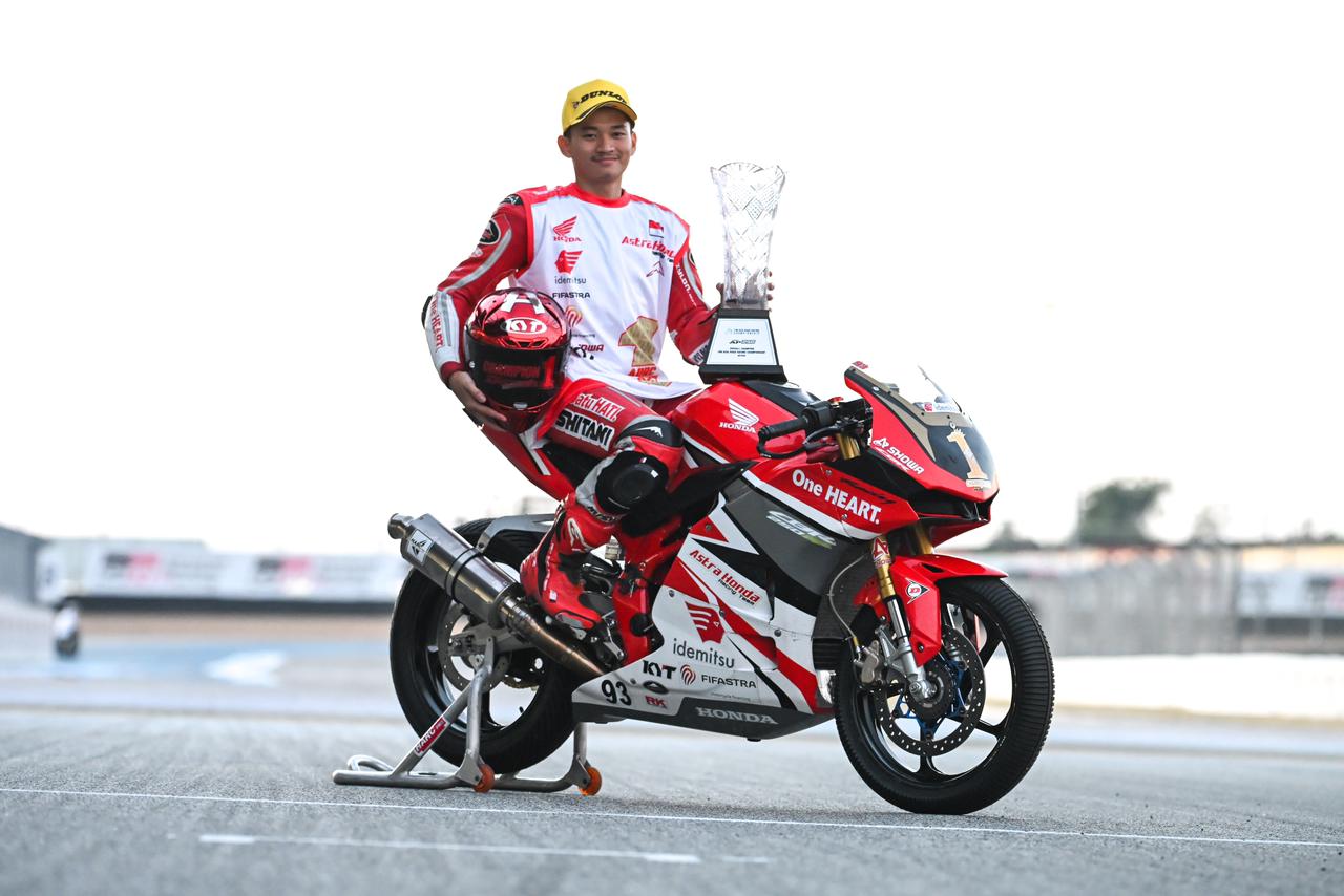 CBR250RR Perkasa, Arbi Kunci Gelar Juara Asia AP250