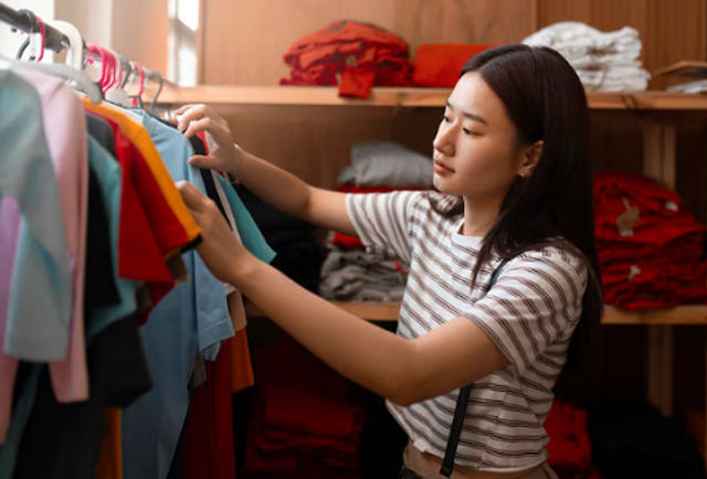 Membuka toko pakaian bekas layak pakai untuk fashion berkelanjutan.