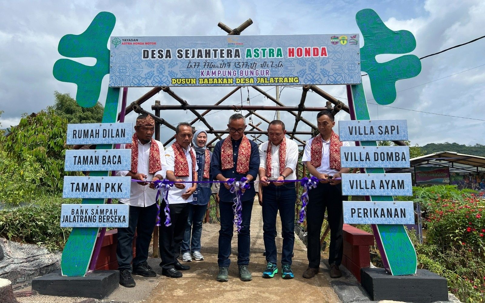 Yayasan AHM Kembangkan Desa Sejahtera Jalatrang