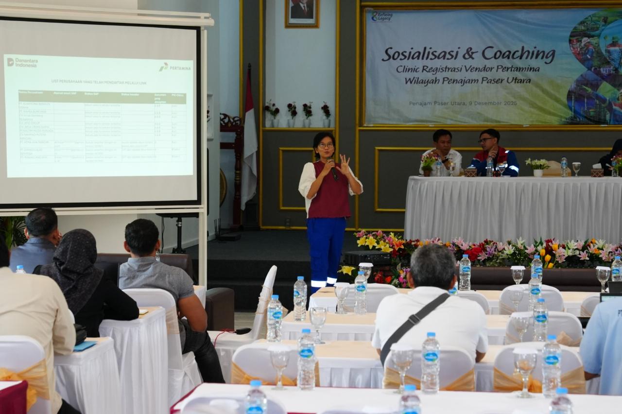 Puluhan Usaha Lokal PPU Dibekali Cara Masuk Vendor Pertamina