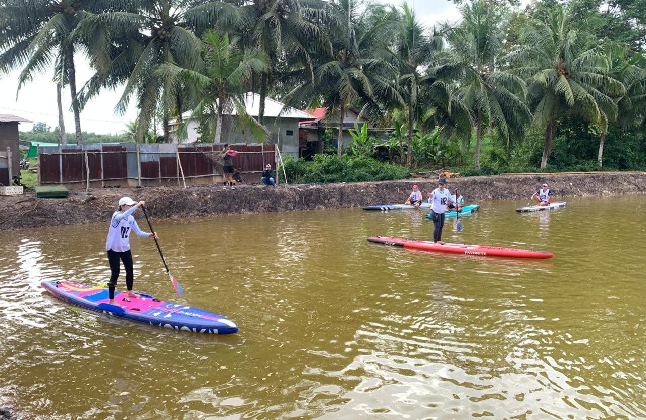 Festival Dayung Manggar Tarik Atlet SUP Dunia ke Balikpapan