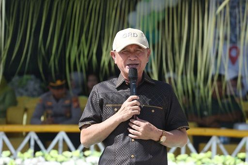 Bupati Saipul A. Mbuinga menepis isu Deforestasi di wilayahnya. 